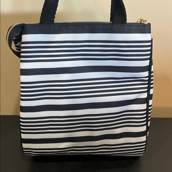 Kate Spade | Strip Print Lunch Tote - Picture 7 of 11